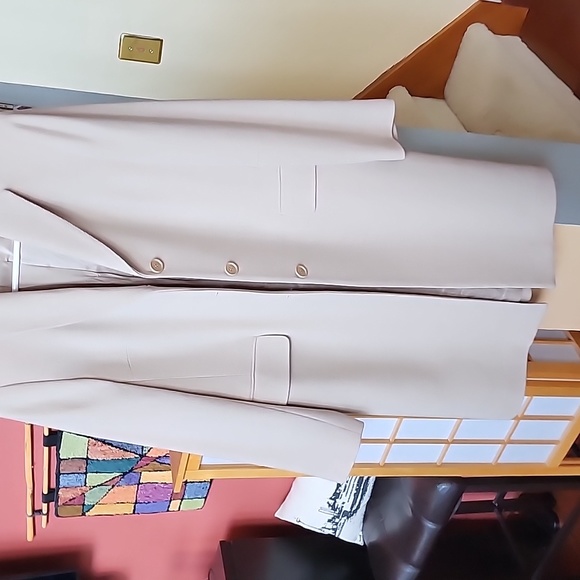 Ann Taylor light beige duster size 6 - Picture 13 of 14